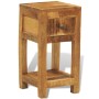 Mesita de noche con 1 cajón de macera maciza de mango de vidaXL, Mesitas de noche - Ref: Foro24-241090, Precio: 140,48 €, Des...