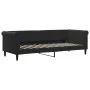 Trundle sofa bed with drawers black velvet 80x200 cm by vidaXL, Beds and slatted bases - Ref: Foro24-3197840, Price: 457,11 €...