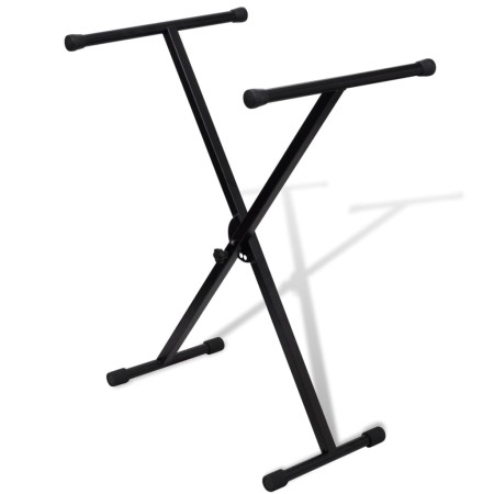 Ajustable Soporte Solo De Teclado Musical Marco-X de vidaXL, Atriles para partituras - Ref: Foro24-70029, Precio: 33,37 €, De...