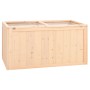 Jaula para hámster madera maciza abeto 89,5x45x45 cm de vidaXL, Jaulas y habitáculos para animales pequeños - Ref: Foro24-172...