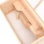 Jaula para hámster madera maciza abeto 89,5x45x45 cm de vidaXL, Jaulas y habitáculos para animales pequeños - Ref: Foro24-172...