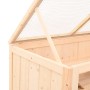 Jaula para hámster madera maciza abeto 89,5x45x45 cm de vidaXL, Jaulas y habitáculos para animales pequeños - Ref: Foro24-172...