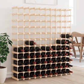 Botellero para 120 botellas madera maciza pino 112,5x23x123,5cm de vidaXL, Botelleros - Ref: Foro24-353754, Precio: 163,37 €,...
