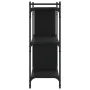 Librería de 3 estantes madera de ingeniería negro 76x32x88 cm de vidaXL, Librerías y estanterías - Ref: Foro24-833930, Precio...