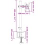 Soporte para monitor acero negro VESA 75/100 mm de vidaXL, Soportes para monitores y televisor - Ref: Foro24-357999, Precio: ...