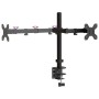Soporte para monitor acero negro VESA 75/100 mm de vidaXL, Soportes para monitores y televisor - Ref: Foro24-358001, Precio: ...