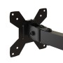 Soporte para monitor acero negro VESA 75/100 mm de vidaXL, Soportes para monitores y televisor - Ref: Foro24-358001, Precio: ...
