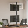 Soporte para monitor doble acero negro VESA 75/100 mm de vidaXL, Soportes para monitores y televisor - Ref: Foro24-358007, Pr...