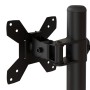 Soporte para monitor doble acero negro VESA 75/100 mm de vidaXL, Soportes para monitores y televisor - Ref: Foro24-358007, Pr...