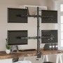 Soporte para monitor acero negro VESA 75/100 mm de vidaXL, Soportes para monitores y televisor - Ref: Foro24-358004, Precio: ...