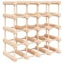 Botellero para 20 botellas madera maciza pino 46,5x23x46,5 cm de vidaXL, Botelleros - Ref: Foro24-353751, Precio: 63,95 €, De...