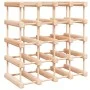 Botellero para 20 botellas madera maciza pino 46,5x23x46,5 cm de vidaXL, Botelleros - Ref: Foro24-353751, Precio: 63,95 €, De...
