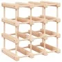 Weinregal für 12 Flaschen aus massivem Kiefernholz 36x23x36 cm von vidaXL, Weinregale - Ref: Foro24-353750, Preis: 39,99 €, R...
