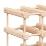 Weinregal für 12 Flaschen aus massivem Kiefernholz 36x23x36 cm von vidaXL, Weinregale - Ref: Foro24-353750, Preis: 39,99 €, R...