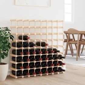 Botellero para 72 botellas madera maciza pino 90,5x23x90,5 cm de vidaXL, Botelleros - Ref: Foro24-353753, Precio: 116,34 €, D...