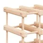 Botellero para 72 botellas madera maciza pino 90,5x23x90,5 cm de vidaXL, Botelleros - Ref: Foro24-353753, Precio: 116,34 €, D...