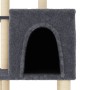 Rascador para gatos con postes de sisal gris oscuro 97 cm de vidaXL, Mobiliario para gatos - Ref: Foro24-172066, Precio: 45,8...