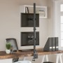 Soporte para monitor doble acero negro VESA 75/100 mm de vidaXL, Soportes para monitores y televisor - Ref: Foro24-358000, Pr...