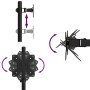 Soporte para monitor doble acero negro VESA 75/100 mm de vidaXL, Soportes para monitores y televisor - Ref: Foro24-358000, Pr...