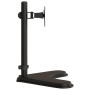 Soporte para monitor acero negro VESA 75/100 mm de vidaXL, Soportes para monitores y televisor - Ref: Foro24-358006, Precio: ...