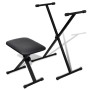 Juego de taburete y soporte ajustable para teclado de vidaXL, Banquetas y taburetes - Ref: Foro24-70032, Precio: 62,76 €, Des...