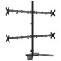Soporte para monitor acero negro VESA 75/100 mm de vidaXL, Soportes para monitores y televisor - Ref: Foro24-358009, Precio: ...