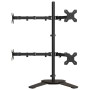 Soporte para monitor acero negro VESA 75/100 mm de vidaXL, Soportes para monitores y televisor - Ref: Foro24-358009, Precio: ...