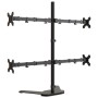 Soporte para monitor acero negro VESA 75/100 mm de vidaXL, Soportes para monitores y televisor - Ref: Foro24-358009, Precio: ...
