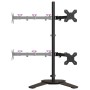 Soporte para monitor acero negro VESA 75/100 mm de vidaXL, Soportes para monitores y televisor - Ref: Foro24-358009, Precio: ...
