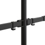 Soporte para monitor acero negro VESA 75/100 mm de vidaXL, Soportes para monitores y televisor - Ref: Foro24-358009, Precio: ...