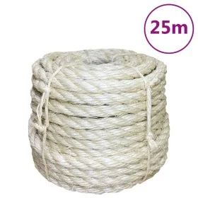 Cuerda 100% sisal 14 mm 25 m de vidaXL, Sogas y cuerdas metálicas - Ref: Foro24-155031, Precio: 36,94 €, Descuento: %