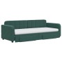 Sofá cama nido con cajones terciopelo verde oscuro 80x200 cm de vidaXL, Camas y somieres - Ref: Foro24-3196996, Precio: 460,5...