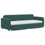 Trundle sofa bed with drawers dark green velvet 80x200 cm by vidaXL, Beds and slatted bases - Ref: Foro24-3196996, Price: 457...