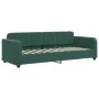 Trundle sofa bed with drawers dark green velvet 80x200 cm by vidaXL, Beds and slatted bases - Ref: Foro24-3196996, Price: 457...