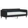 Sofá cama con colchón terciopelo negro 90x190 cm de vidaXL, Camas y somieres - Ref: Foro24-3197054, Precio: 304,84 €, Descuen...