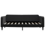 Sofá cama con colchón terciopelo negro 90x190 cm de vidaXL, Camas y somieres - Ref: Foro24-3197054, Precio: 304,84 €, Descuen...