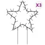 Estrella de luz decorativa Navidad con estacas 50 LED 29 cm de vidaXL, Luces de Navidad - Ref: Foro24-357717, Precio: 30,63 €...