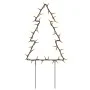 Árbol de Navidad lde uces con estacas 3 uds 50 LED 30 cm de vidaXL, Luces de Navidad - Ref: Foro24-357720, Precio: 17,92 €, D...