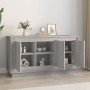 Aparador madera contrachapada gris Sonoma 102x35x55 cm de vidaXL, Aparadores - Ref: Foro24-831891, Precio: 104,19 €, Descuent...