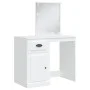 Tocador con luces LED blanco 90x42x132,5 cm de vidaXL, Tocadores para dormitorios - Ref: Foro24-834970, Precio: 103,29 €, Des...