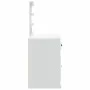 Tocador con luces LED blanco 90x42x132,5 cm de vidaXL, Tocadores para dormitorios - Ref: Foro24-834970, Precio: 103,29 €, Des...