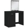 Tocador con luces LED negro 90x42x132,5 cm de vidaXL, Tocadores para dormitorios - Ref: Foro24-834971, Precio: 75,24 €, Descu...