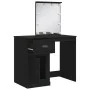 Tocador con luces LED negro 90x42x132,5 cm de vidaXL, Tocadores para dormitorios - Ref: Foro24-834971, Precio: 75,24 €, Descu...