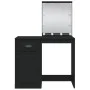 Tocador con luces LED negro 90x42x132,5 cm de vidaXL, Tocadores para dormitorios - Ref: Foro24-834971, Precio: 75,24 €, Descu...
