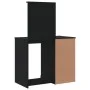 Tocador con luces LED negro 90x42x132,5 cm de vidaXL, Tocadores para dormitorios - Ref: Foro24-834971, Precio: 75,24 €, Descu...