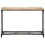Mesa consola de madera maciza de mango 110x35x75 cm en Mesas auxiliares | Comprar online en Foru.es