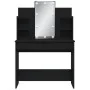 Tocador con luces LED negro 96x40x142 cm de vidaXL, Tocadores para dormitorios - Ref: Foro24-837893, Precio: 107,62 €, Descue...
