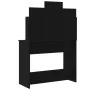 Tocador con luces LED negro 96x40x142 cm de vidaXL, Tocadores para dormitorios - Ref: Foro24-837893, Precio: 107,62 €, Descue...