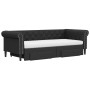 Sofá cama nido con cajones cuero sintético negro 90x200 cm de vidaXL, Camas y somieres - Ref: Foro24-3197735, Precio: 517,06 ...