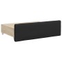 Sofá cama nido con cajones cuero sintético negro 90x200 cm de vidaXL, Camas y somieres - Ref: Foro24-3197735, Precio: 517,06 ...
